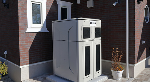 蓄電池の設置場所