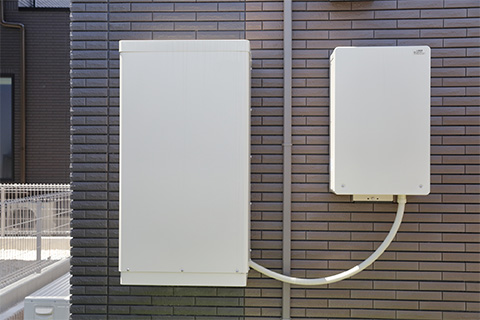 家庭用蓄電池のイメージ